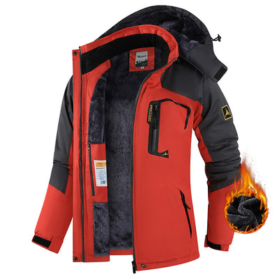 Chaqueta de Montaña Térmica Impermeable con Forro Polar - Image 8