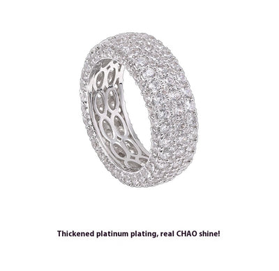 Juego de Anillos de Diamante Hip-hop para Hombre - Diseño Exclusivo - Image 18