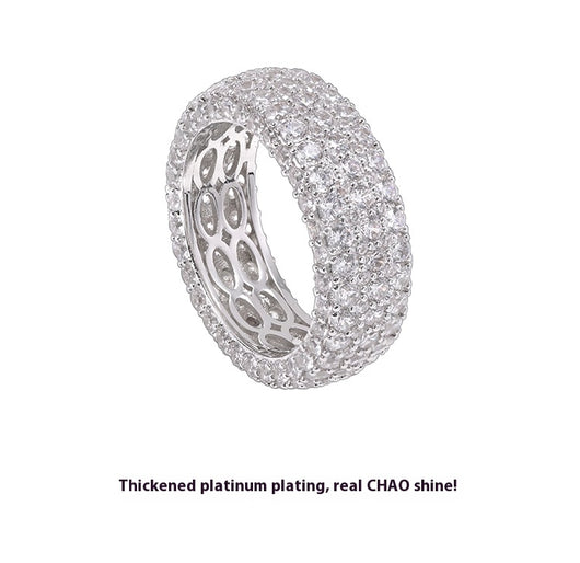 Juego de Anillos de Diamante Hip-hop para Hombre - Diseño Exclusivo - Image 18