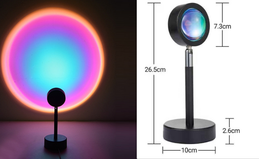 Lámpara Proyector de Atardecer: Luz Ambiental que Nunca Se Apaga - Image 27