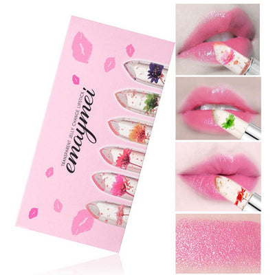 Bálsamo Labial Termocrómico Gelatina Floral - Brillo Hidratante Cambia de Color - Image 17
