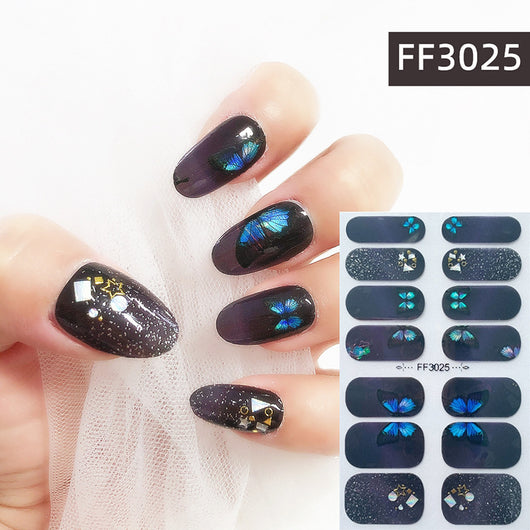 Película de Esmalte de Uñas Cristal 3D Cobertura Total - Image 5