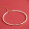 Pulsera de Perlas Naturales de Agua Dulce - Diseño Elegante Invierno