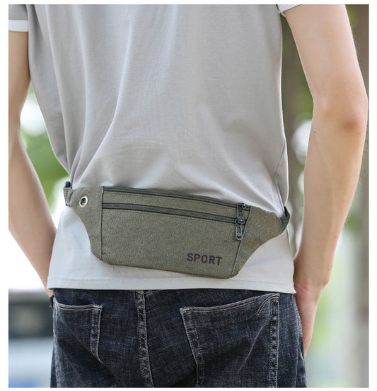 Bolsa Mensajero de Lona Gruesa para Hombre