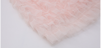 Vestido Infantil de Encaje y Malla Bordada - Image 16