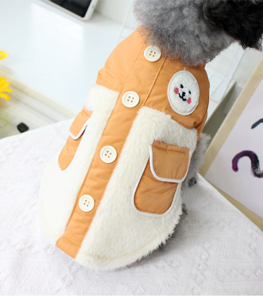 Chaqueta Acolchada Térmica para Perros con Bolsillos Dobles - Image 10