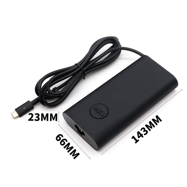 Cargador Rápido USB-C 130W para Laptop - Adaptador 20V 6.5A