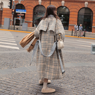 Abrigo de Lana Gruesa Elegante para Otoño e Invierno - Image 4