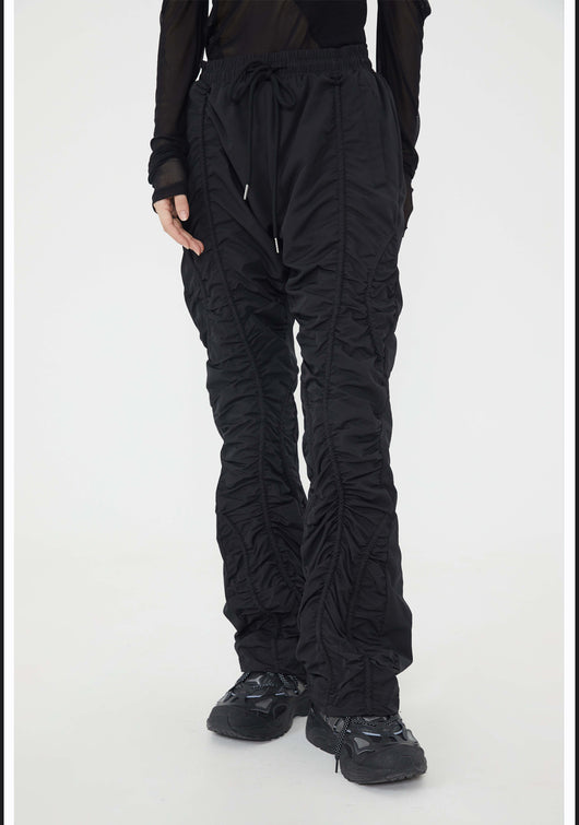 Pantalones Deportivos Sueltos con Pliegues - Estilo Street Casual - Image 16