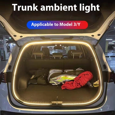 Kit de Iluminación Ambiental para Maletero Tesla con Luz Trasera LED - Image 3