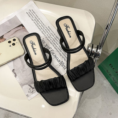 Sandalias Deslizables Gruesas para Mujer - Versátiles y Cómodas - Image 16