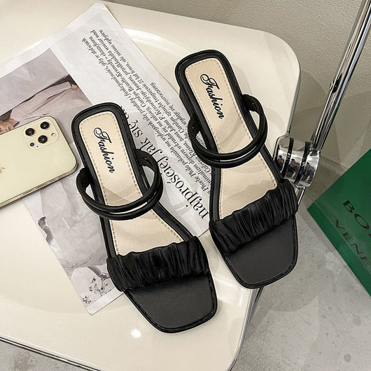 Sandalias Deslizables Gruesas para Mujer - Versátiles y Cómodas - Image 16