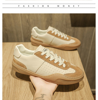 Zapatos Casuales de Cuero Genuino con Plataforma y Detalles en Contraste - Image 12
