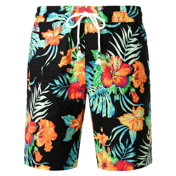 Shorts Casuales para Hombre con Estampado Floral 3D Digital - Image 3