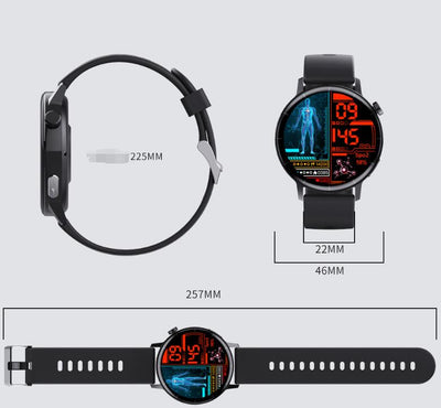 Reloj Inteligente de Salud Integral con Monitoreo de Ácido Úrico, Lípidos y ECG - Image 8