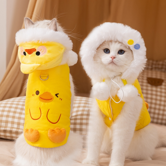 Ropa Térmica para Gatos y Perros Pequeños - Diseños Otoño Invierno con Transformación de Pato - Image 38