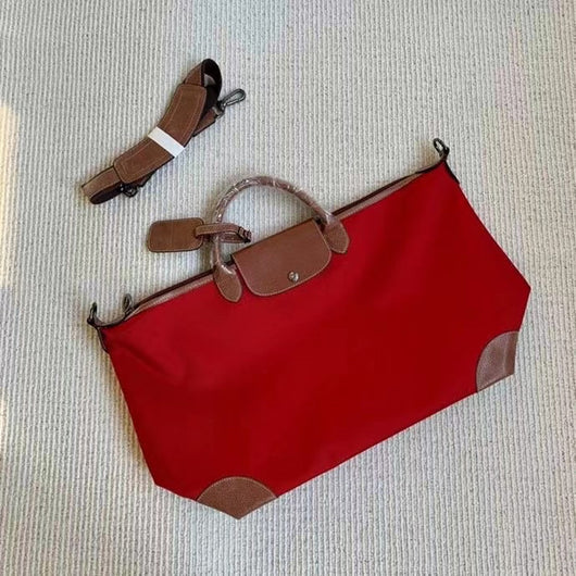 Bolsa de Viaje Grande en Cuero Genuino - Estilo Clásico para Mujer - Image 3