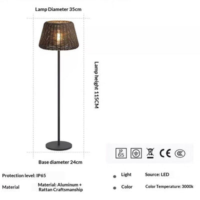 Lámpara de Piso LED Inteligente para Jardín y Terraza Impermeable - Image 7
