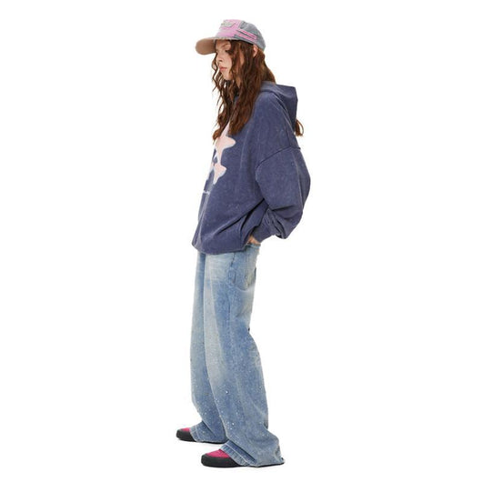 Jeans Relajados con Strass - Pantalones Denim Suave y Cómodo - Image 12