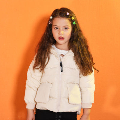 Chaqueta Cálida Acolchada con Capucha para Niños - Otoño e Invierno - Image 4