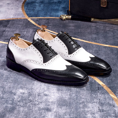 Zapatos Oxford Puntiagudos para Hombre - Estilo Europeo Elegante - Image 6