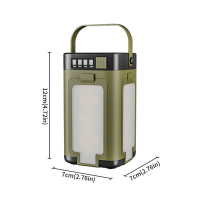 Lámpara Solar Camping Plegable de Cuatro Hojas - Image 8