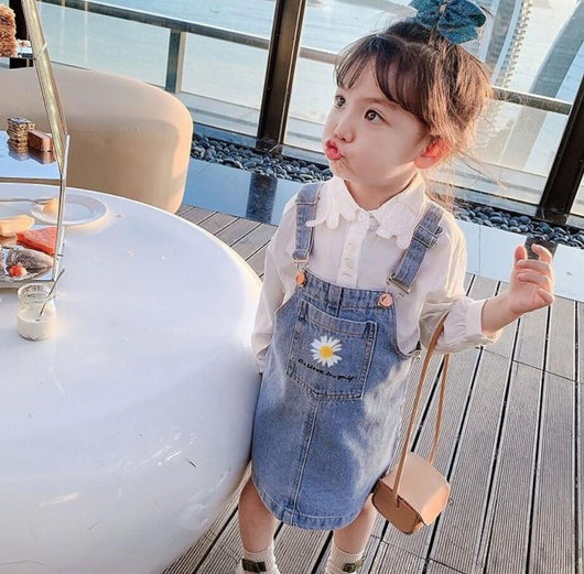 Vestido Jardinero de Jean para Bebé Niña - Image 10