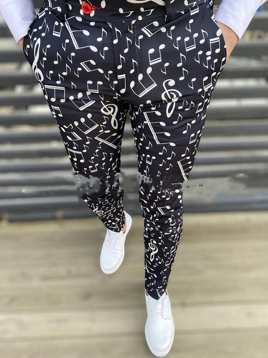 Pantalones Casuales a Cuadros Estilo Europeo Americano Corte Ninth - Image 11