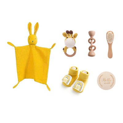 Conjunto de Baño Confort Bebé: Toalla con Sonajero Conejo - Image 19