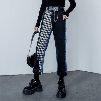 Pantalones Jeans Rectos Anchos y Cropped para Mujer - Image 8