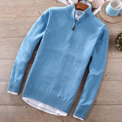 Suéter Slim Fit Talla Grande en Lana Merino - Manga Larga - Image 10