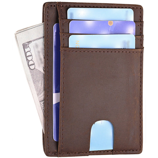 Billetera de Cuero Genuino para Hombre con Múltiples Compartimentos - Image 7
