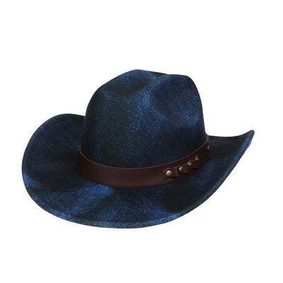 Sombrero Vaquero Fieltro Premium - Estilo Retro Clásico con Protección Solar - Image 4