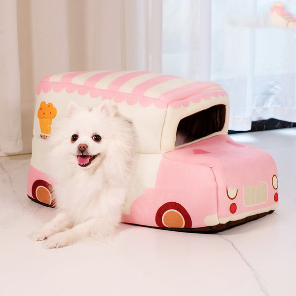 Casa Nido Peluche Interactiva para Perros Pequeños - Cuatro Estaciones