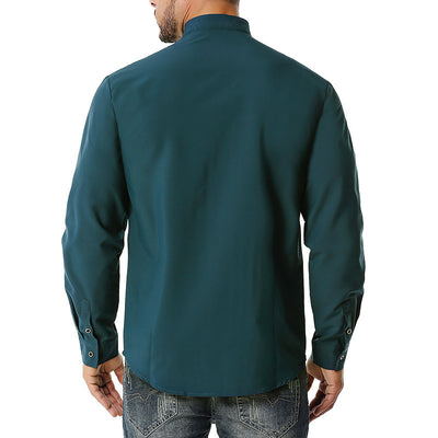 Camisas Casuales de Manga Larga para Hombre - Image 4