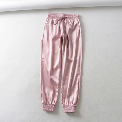 Pantalones con Cintura Elástica y Cordón Ajustable - Image 12