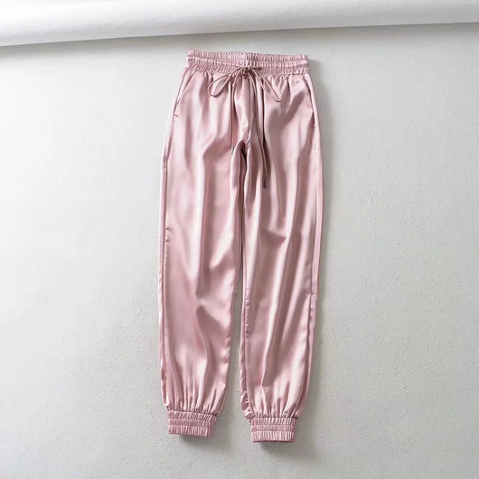 Pantalones con Cintura Elástica y Cordón Ajustable - Image 12