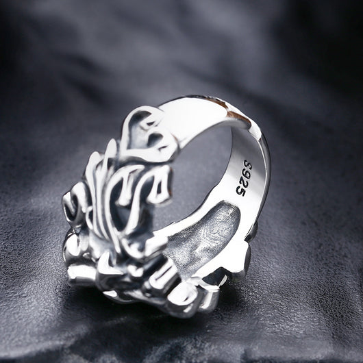Anillo Vintage Cabeza de León Agresivo - Image 7