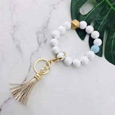 Pulsera Llavero Personalizado con Cuentas de Moda - Image 14