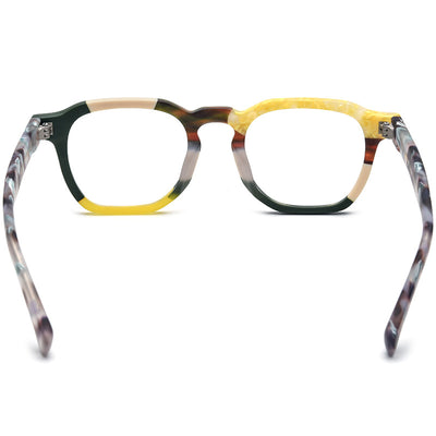 Lentes de Marco Cuadrado con Cristales Degradados Multicolor - Image 4