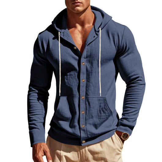 Camisa Suelta Americana Primavera Otoño para Hombre - Image 7