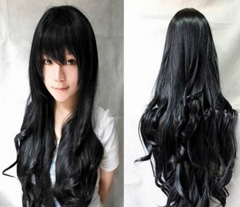 Peluca Rizada de Seda Térmica 80cm - Cabello Largo y Voluminoso - Image 12