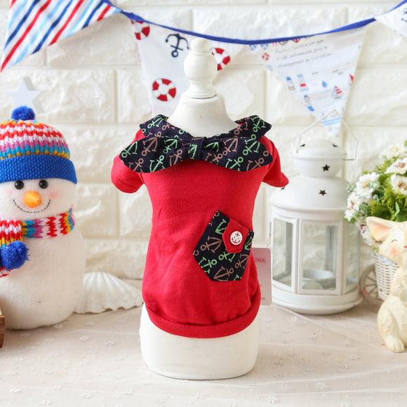 Chaleco de Bolsillo con Ancla para Perros - Ropa de Dos Patas