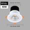 Luz Natural Blanco 40 W Agujero 155 A 165 Mm