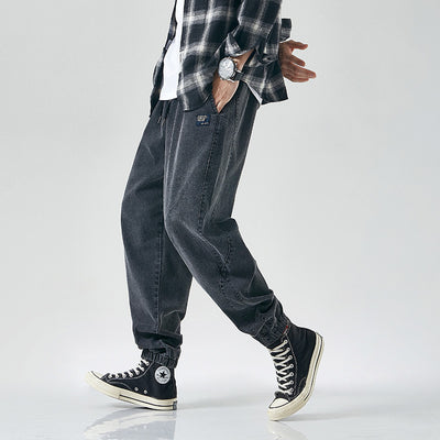 Pantalones Cargo Deportivos Holgados Estilo Coreano para Hombre - Image 4
