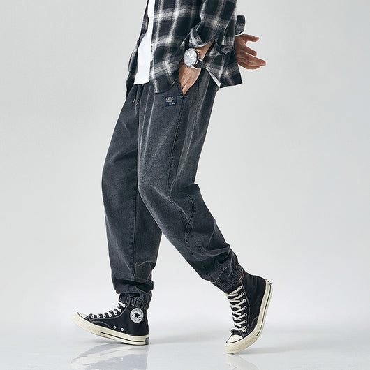 Pantalones Cargo Deportivos Holgados Estilo Coreano para Hombre - Image 4