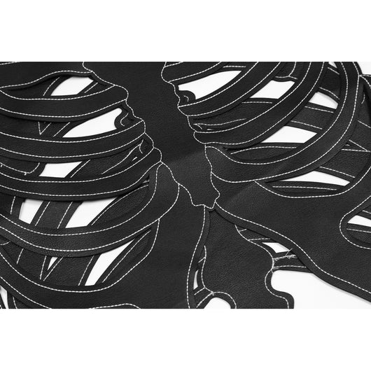 Chaleco Desmontable con Calavera Floral - Image 4