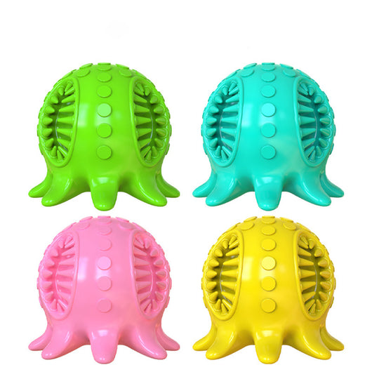Juguete Masticable Pulpo con Sonido para Limpiar Dientes de Perros Pequeños - Image 8