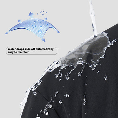 Chaqueta Piloto Holgada con Cuello Beisbolero para Hombre - Image 2
