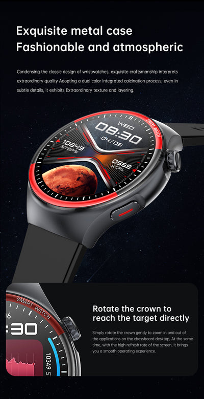Reloj Inteligente T82 con Llamadas Bluetooth y Monitoreo de Salud - Image 12